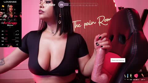 Snapshot of arianna__smith_ chatting on 01.28.25 Arianna online show from 01.28.25