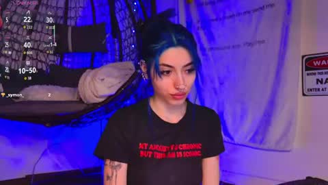 Snapshot of ariavossx chatting on 07.18.26 Aria online show from 07.18.26