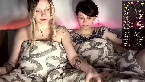 Snapshot of arya_stark7 chatting on 02.28.25 Arya brunett and Cassie blond online show from 02.28.25