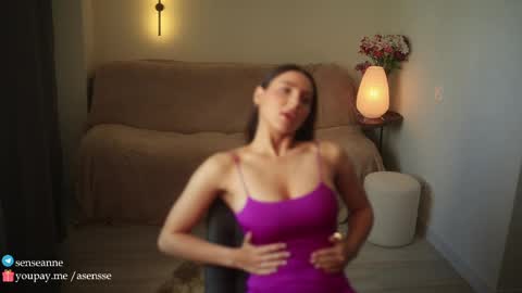 Snapshot of asensse chatting on 05.15.26 Call me Ann online show from 05.15.26