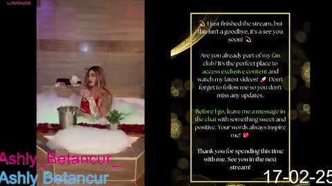 Snapshot of ashlybetancurxxx chatting on 02.17.25 Ashly Betancur  online show from 02.17.25