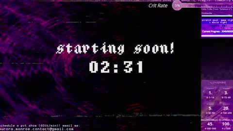 Snapshot of auragotchi chatting on 12.14.24 Aurora  Aura online show from 12.14.24