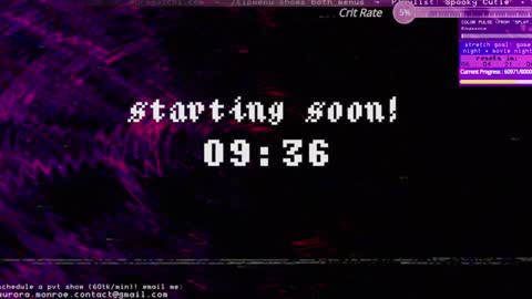 Snapshot of auragotchi chatting on 01.26.25 Aurora  Aura online show from 01.26.25