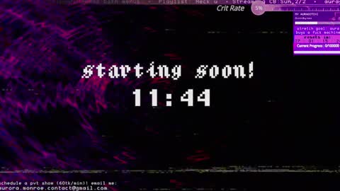 Snapshot of auragotchi chatting on 02.02.25 Aurora  Aura online show from 02.02.25