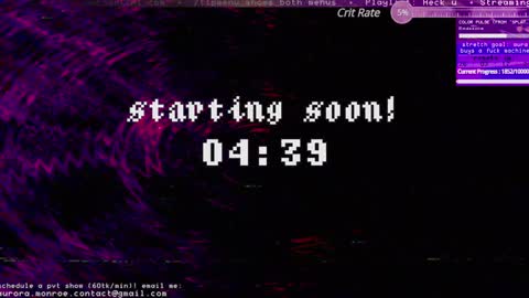 Snapshot of auragotchi chatting on 02.03.25 Aurora  Aura online show from 02.03.25