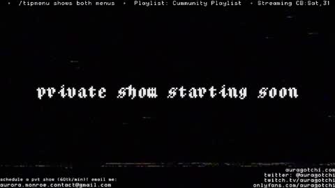 Snapshot of auragotchi chatting on 03.01.25 Aurora  Aura online show from 03.01.25