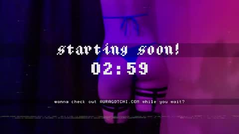 Snapshot of auragotchi chatting on 06.18.26 Aurora Aura online show from 06.18.26