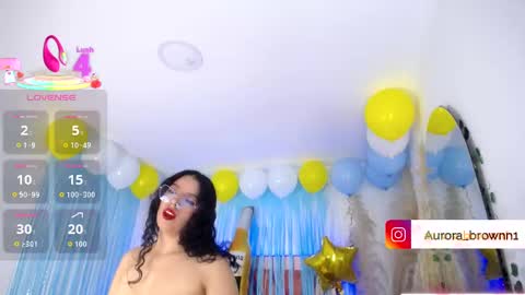 Snapshot of aurora_brown chatting on 09.30.25 Aurora online show from 09.30.25