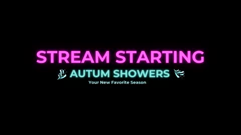 Autum Showers online show from 05.21.26