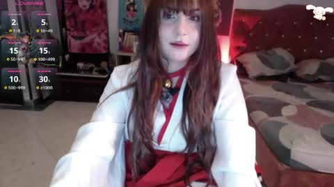Snapshot of avril2809 chatting on 05.19.26 Abril online show from 05.19.26