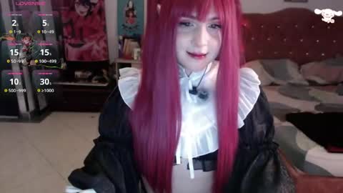 Snapshot of avril2809 chatting on 05.22.26 Abril online show from 05.22.26
