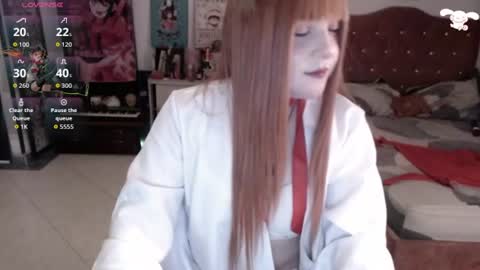 Snapshot of avril2809 chatting on 07.14.26 Abril online show from 07.14.26
