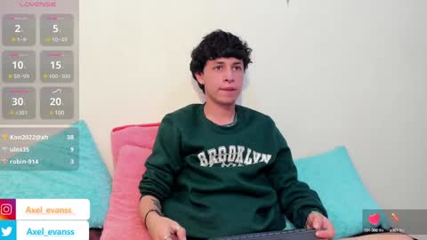 Axel Evanss online show from 01.08.25