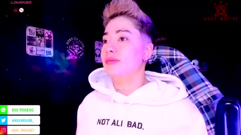 Axel Rouse online show from 10.21.25