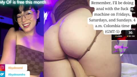 Alexandra followme on instragram abyalexand online show from 10.20.25