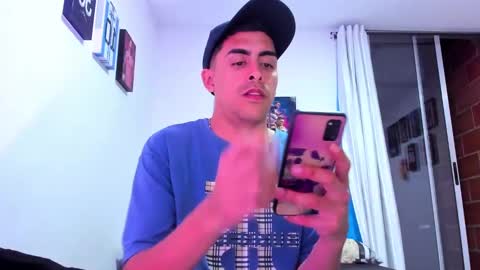 Snapshot of badjuanhot chatting on 12.14.24 Juan Help us reach 100 likes online show from 12.14.24