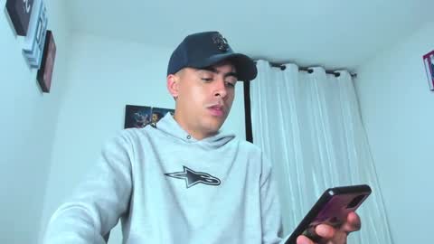 Snapshot of badjuanhot chatting on 12.31.24 Juan Help us reach 100 likes online show from 12.31.24