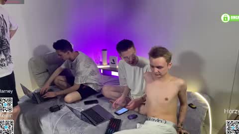 Fansly  Barney  and Kevin T  online show from 02.22.25