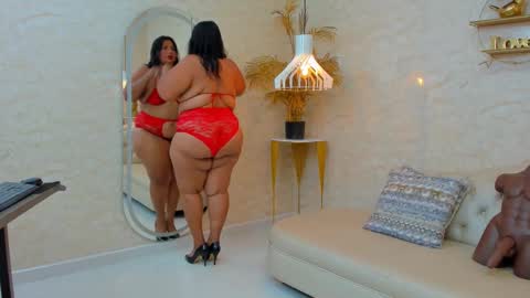 Snapshot of bbwcindyy chatting on 09.22.25 BBW Cindyy online show from 09.22.25