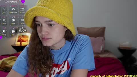 Snapshot of bellebabyboo chatting on 01.20.25 BELLE   online show from 01.20.25