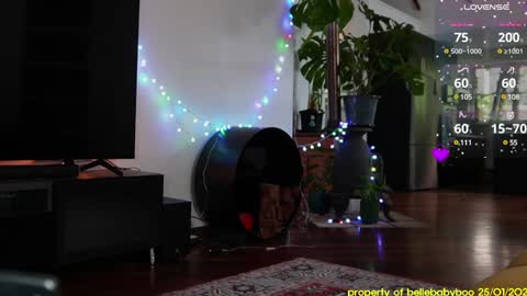 Snapshot of bellebabyboo chatting on 01.25.25 BELLE   online show from 01.25.25