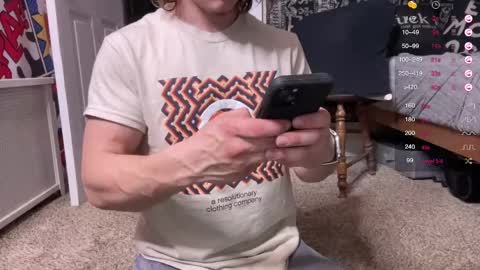 Snapshot of bigcocktwunk4u chatting on 02.25.25 Jake p online show from 02.25.25