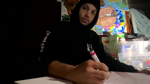 Snapshot of bigwalkdog12 chatting on 12.15.24 Floppyphallus online show from 12.15.24