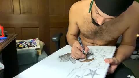 Snapshot of bigwalkdog12 chatting on 12.22.24 Floppyphallus online show from 12.22.24