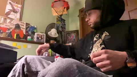 Snapshot of bigwalkdog12 chatting on 12.28.24 Floppyphallus online show from 12.28.24