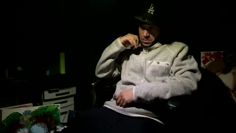 Snapshot of bigwalkdog12 chatting on 01.21.25 Floppyphallus online show from 01.21.25