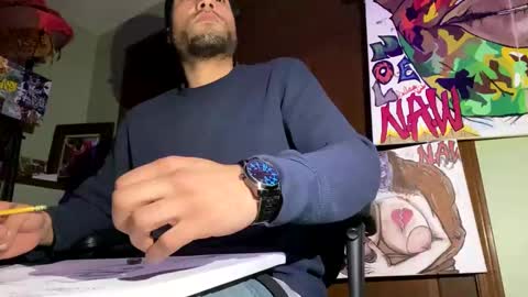 Snapshot of bigwalkdog12 chatting on 02.18.25 Floppyphallus online show from 02.18.25