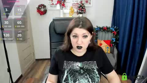 Snapshot of black_black_rose chatting on 12.19.25 Rose online show from 12.19.25