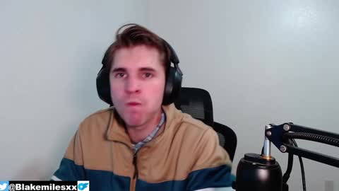 Snapshot of blakemiles2 chatting on 01.04.25 Blake Miles online show from 01.04.25