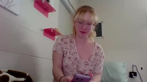 Snapshot of blonde_katie chatting on 01.29.25 Katie online show from 01.29.25