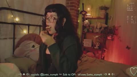   Im Nym  Justa nymph on twitter and IG online show from 02.08.26