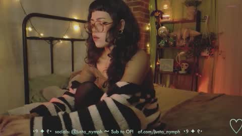   Im Nym  Justa nymph on twitter and IG online show from 02.13.26