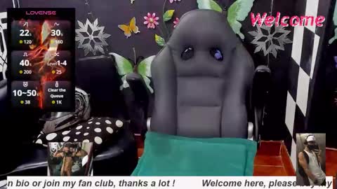 Join my fan club here 150 tokens a month online show from 10.05.25