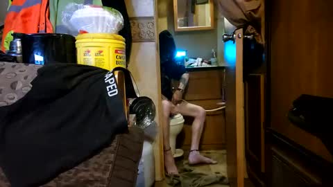 Snapshot of brushsquach chatting on 01.22.25 Steve... aka SkinnieDippin aka TimberTramp online show from 01.22.25