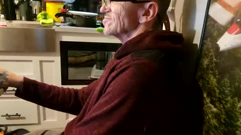 Snapshot of brushsquach chatting on 02.23.25 Steve... aka SkinnieDippin aka TimberTramp online show from 02.23.25