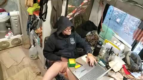 Steve... aka SkinnieDippin aka TimberTramp online show from 12.14.25