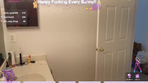 Snapshot of bunnycheekz chatting on 12.03.24 Tokki  bunny  online show from 12.03.24