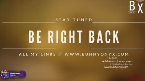 Snapshot of bunnyonyx chatting on 02.24.25 Stephanie Next stream TUESDAY 6pm PDT online show from 02.24.25