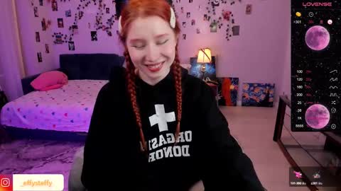 Snapshot of callmeeffy chatting on 02.22.25 Effyblonde follow my telegram channel for more content3 online show from 02.22.25