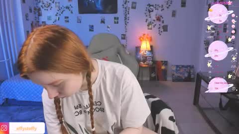Snapshot of callmeeffy chatting on 09.11.25 Effyblonde follow my telegram channel for more content3 online show from 09.11.25