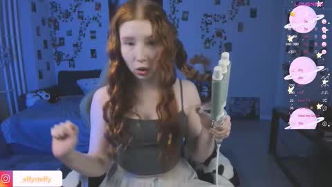 Snapshot of callmeeffy chatting on 10.10.25 Effyblonde follow my telegram channel for more content3 online show from 10.10.25
