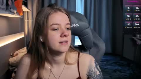 Snapshot of candy_meggie chatting on 02.14.25 Megan online show from 02.14.25