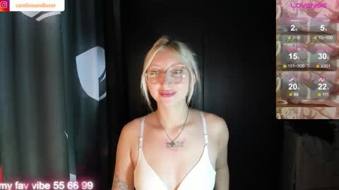 Caroline and Lover online show from 10.27.25