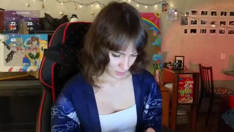 Snapshot of cassiecurl chatting on 01.24.25 Cassie I really want Lovense Camera - check my wishlist    online show from 01.24.25