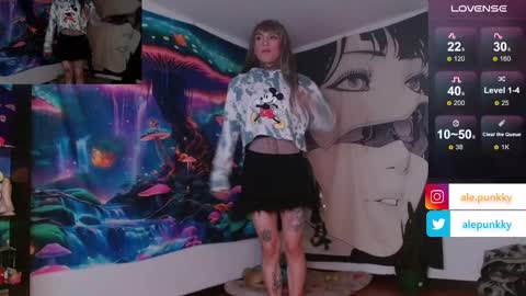 Snapshot of charlotbelucci_ chatting on 02.25.25 Ale punky online show from 02.25.25