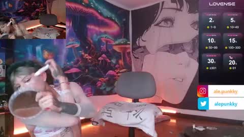 Snapshot of charlotbelucci_ chatting on 03.06.25 Ale punky online show from 03.06.25